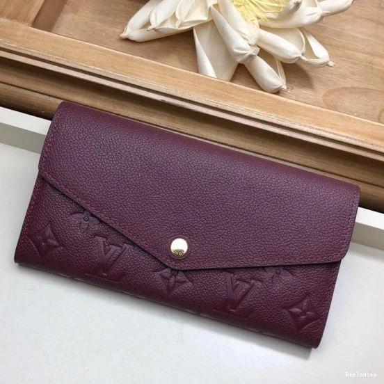 Cheap VUITTON SARAH WALLET LOUIS 0724